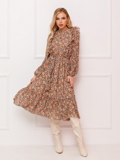 Сукні ISSA Plus модель 13092_multicolor Фото