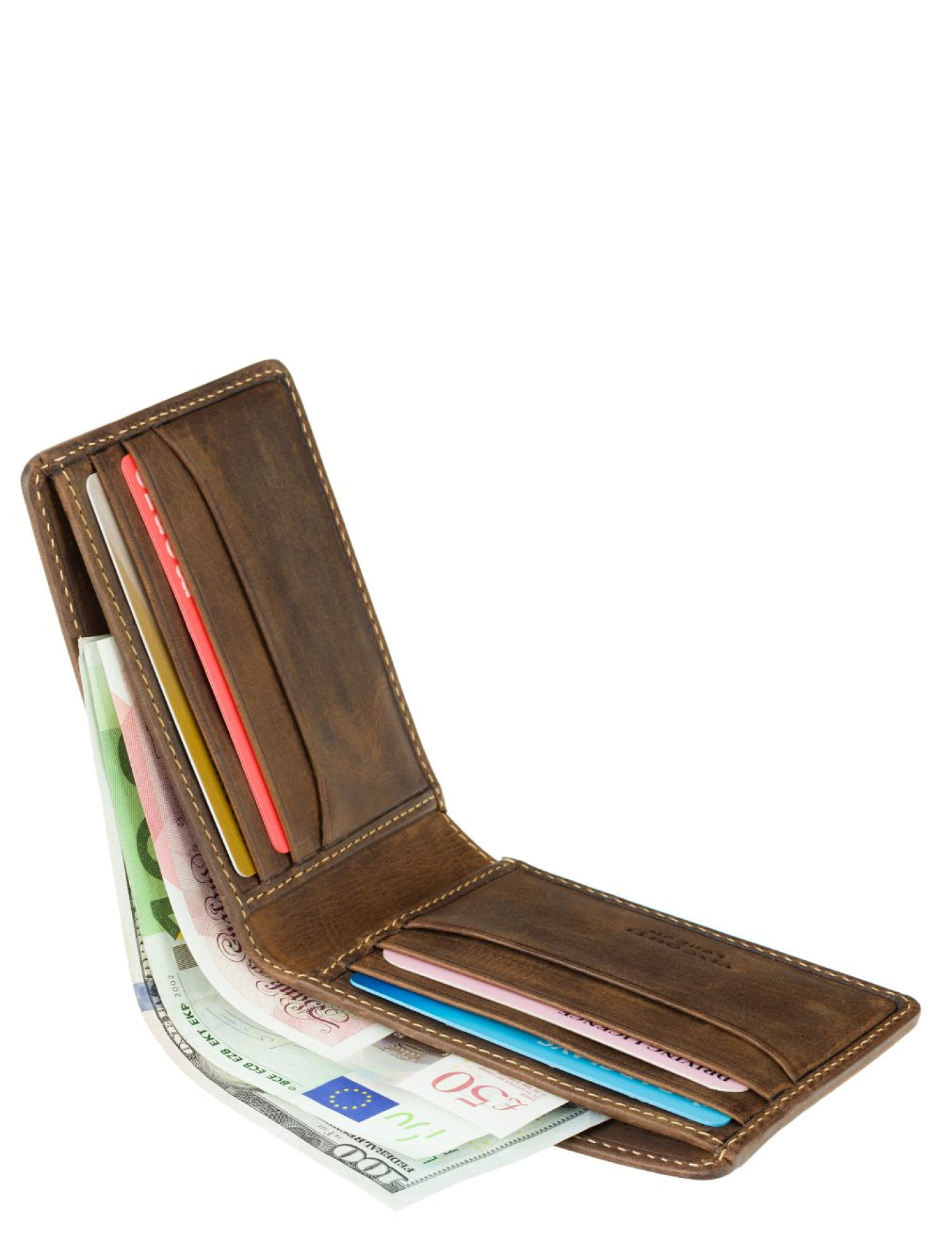 Гаманці Visconti Aldo модель ART50 SADDLE TAN Гаманці Visconti Aldo модель ART50 SADDLE TAN Фото