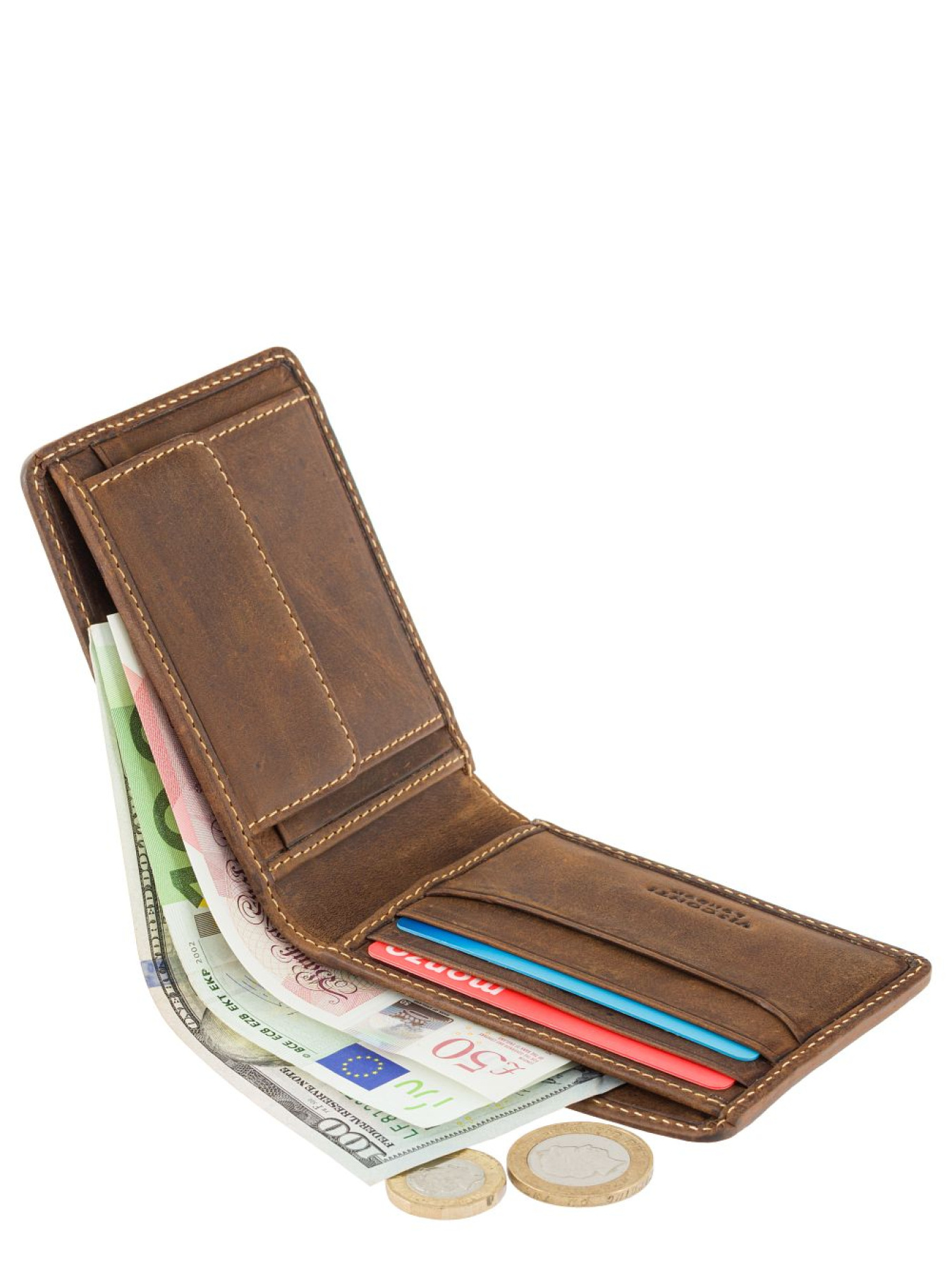 Гаманці Visconti модель ART52 SADDLE TAN Гаманці Visconti модель ART52 SADDLE TAN Фото