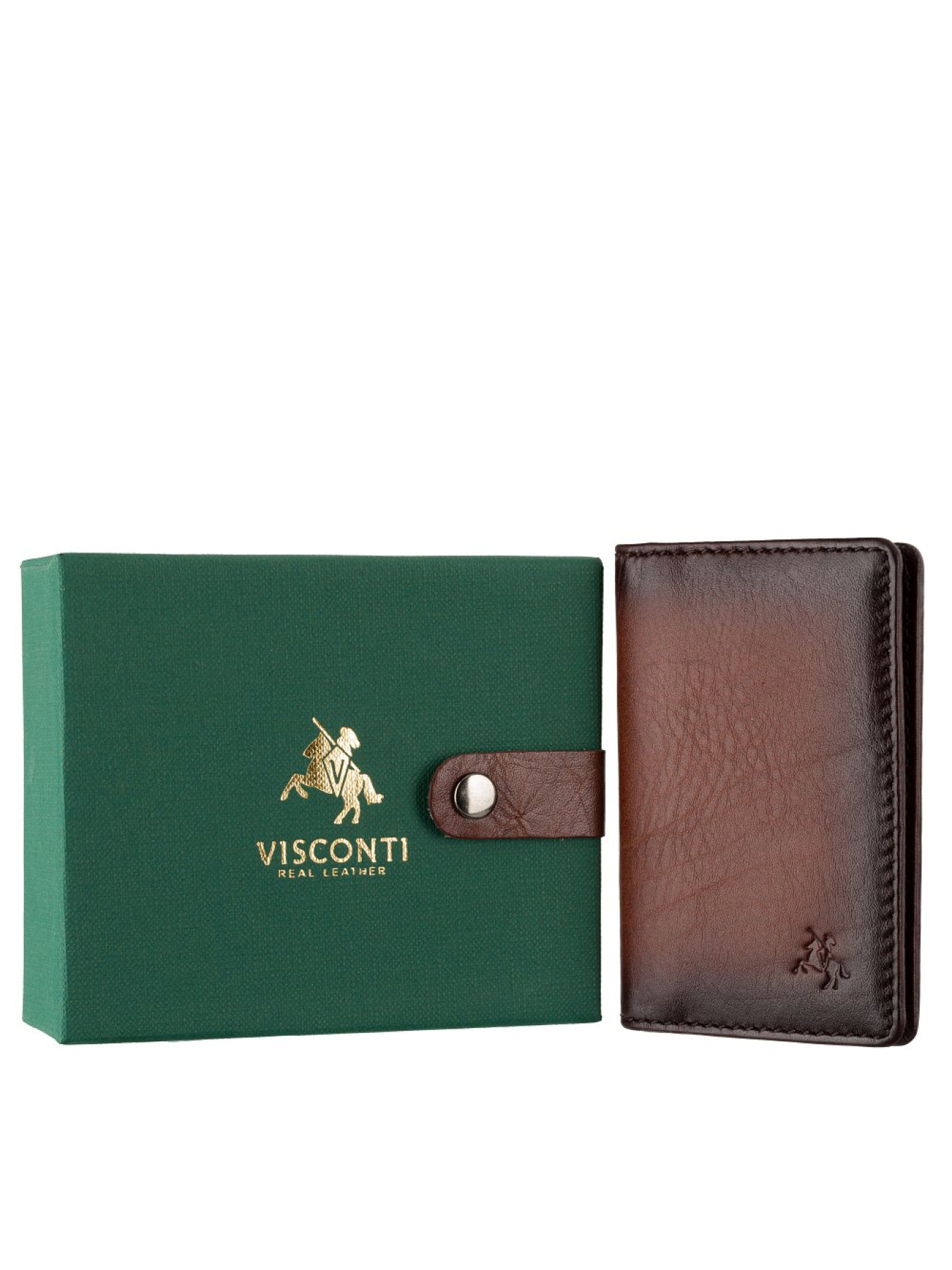 Кошельки Visconti модель AT55 B/TAN Фото