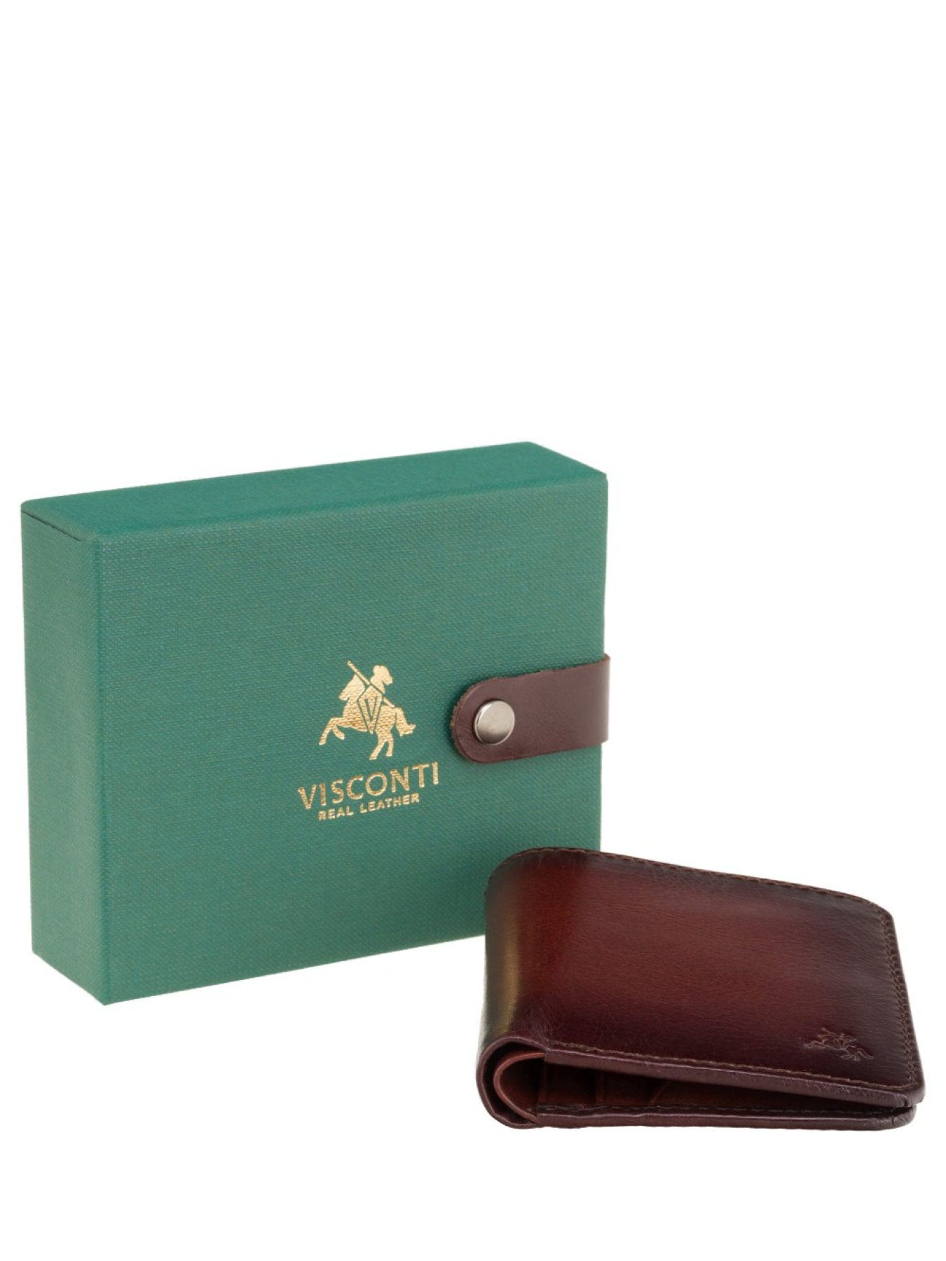 Кошельки Visconti модель AT56 B/TAN Фото
