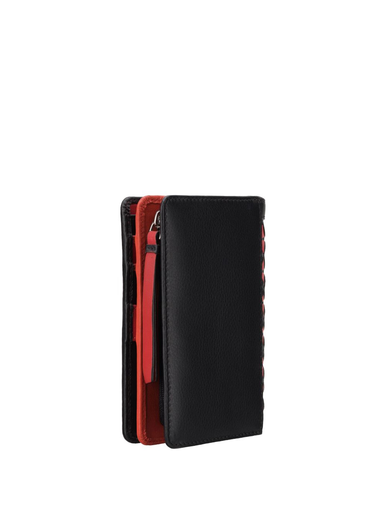 Кошельки Visconti модель BR75 BLK/CHERRY Фото