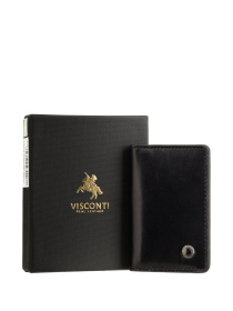 Кошельки Visconti модель ENZ75 BLK Фото