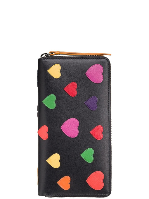 Кошельки Visconti модель LV5 BK MULTI Фото