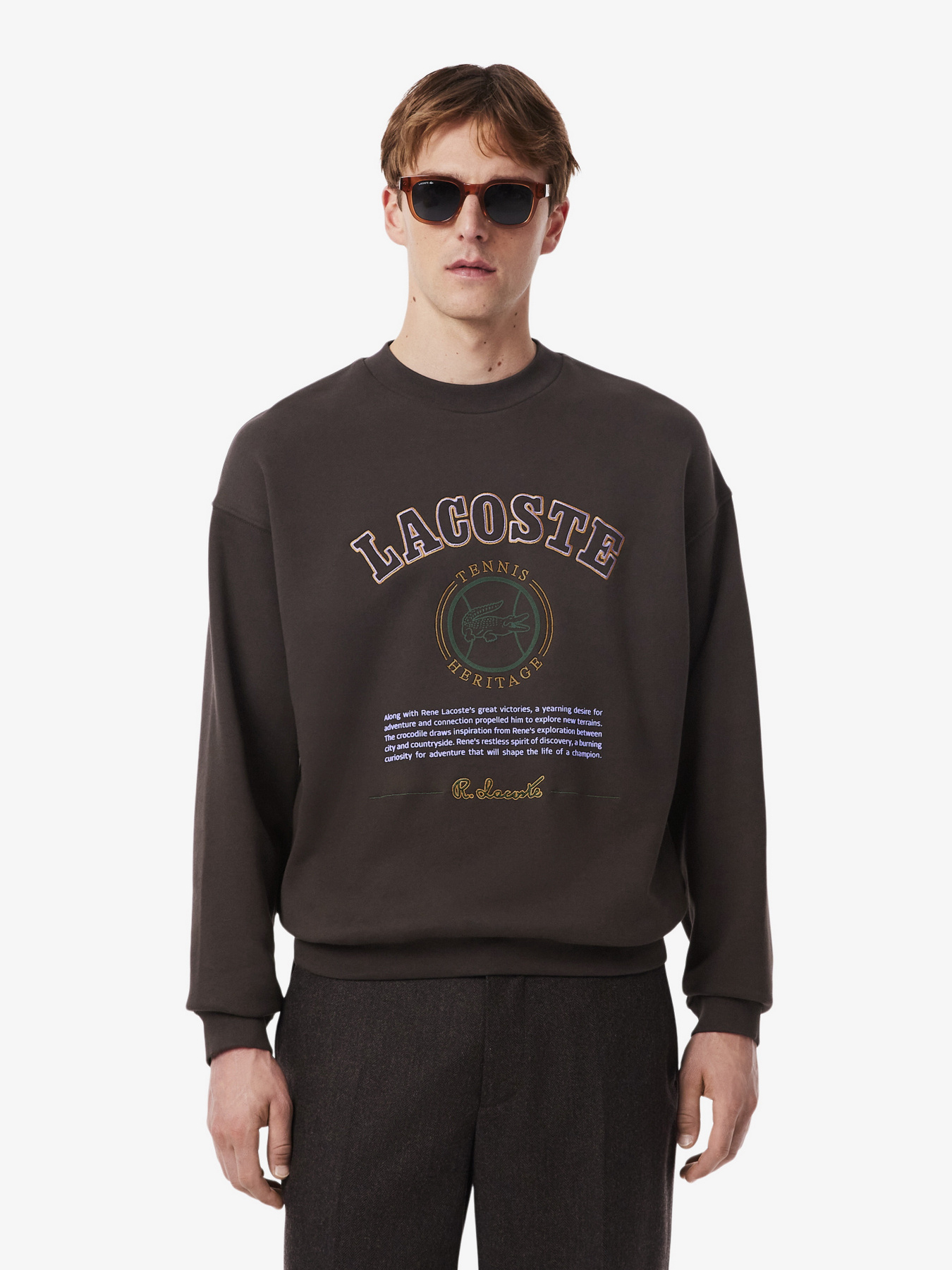 Худи и свитшоты Lacoste модель SH5888SKB Фото