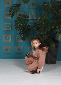 Костюмы ISSA Plus модель CD-469_beige Фото
