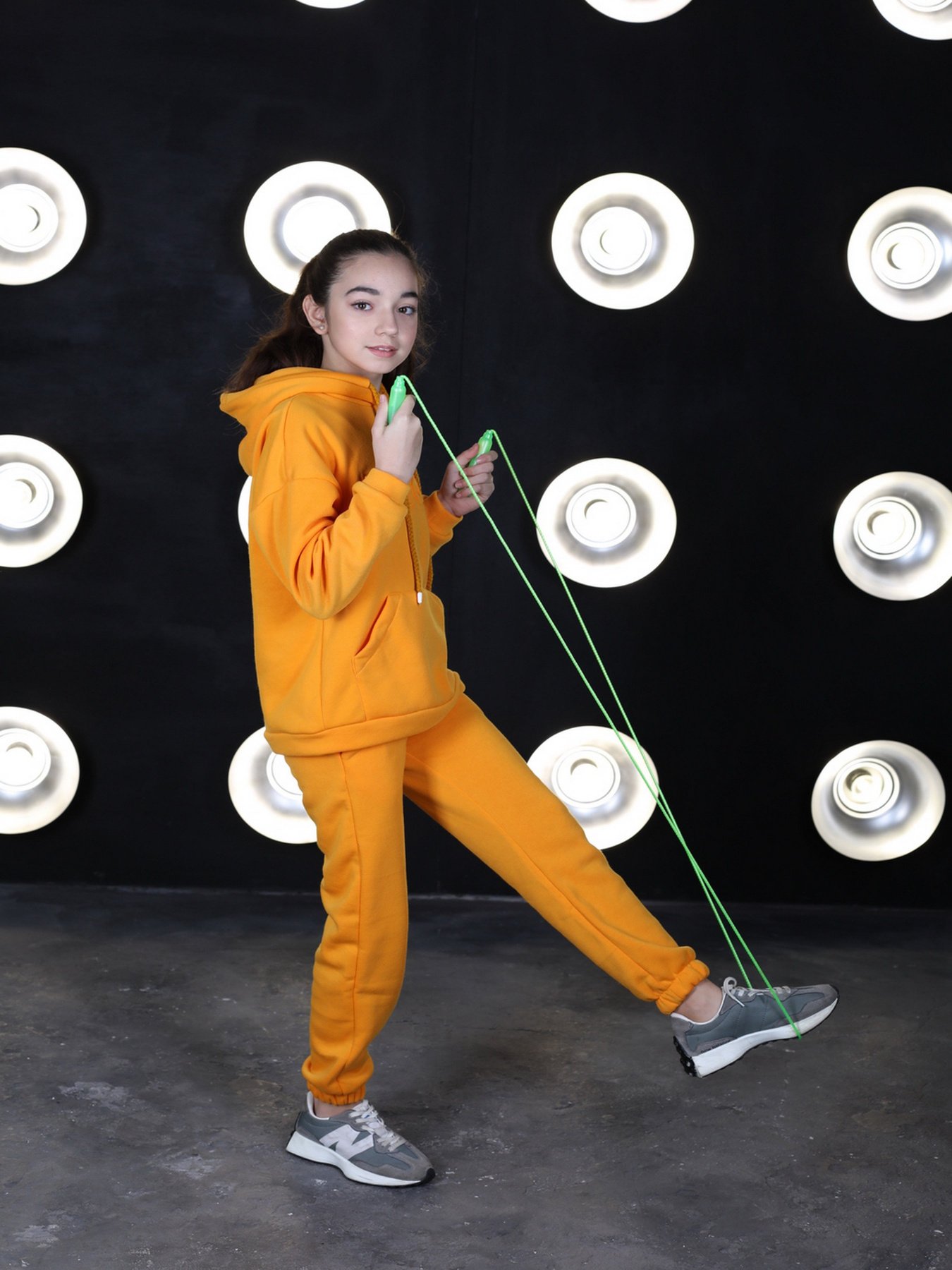 Костюмы ISSA Plus модель CD-468_mustard Фото