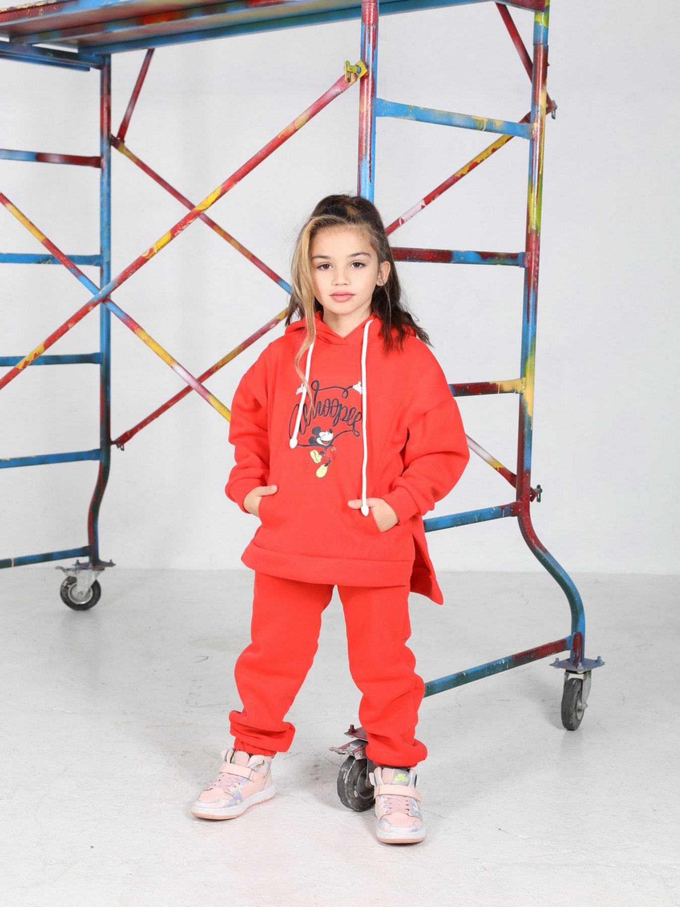 Костюмы ISSA Plus модель CD-471_orange Фото