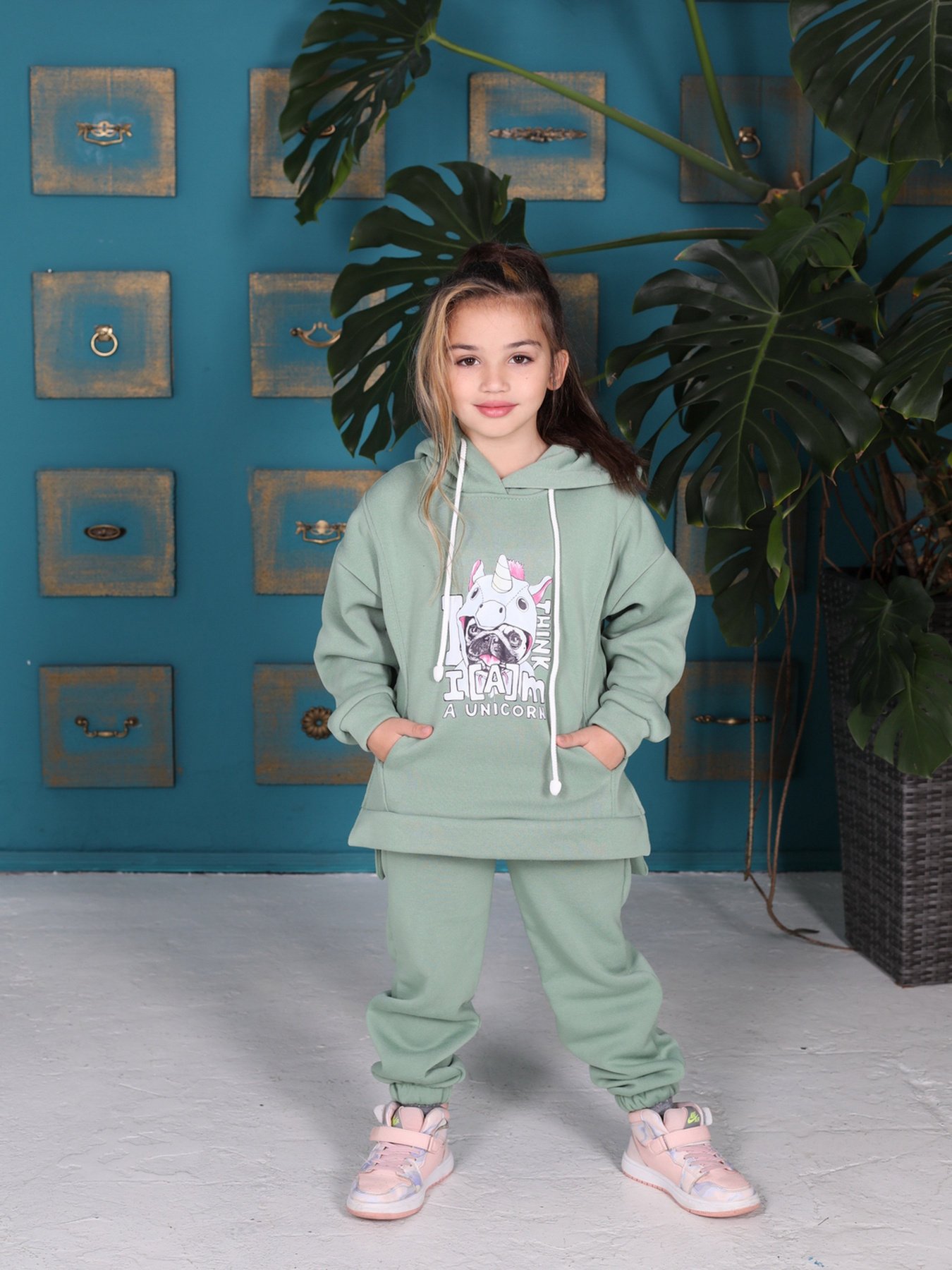 Костюмы ISSA Plus модель CD-472_mint Фото