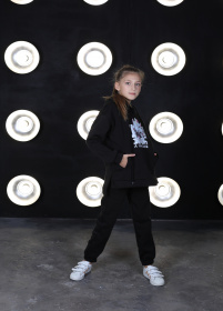 Костюмы ISSA Plus модель CD-472_black Фото