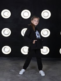 Костюмы ISSA Plus модель CD-472_black Фото