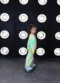 Костюми ISSA Plus модель CD-467_yellowlightgreen Фото