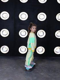 Костюми ISSA Plus модель CD-467_yellowlightgreen Фото