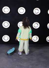 Костюми ISSA Plus модель CD-467_yellowlightgreen Фото