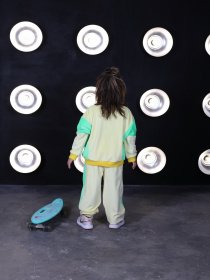 Костюми ISSA Plus модель CD-467_yellowlightgreen Фото