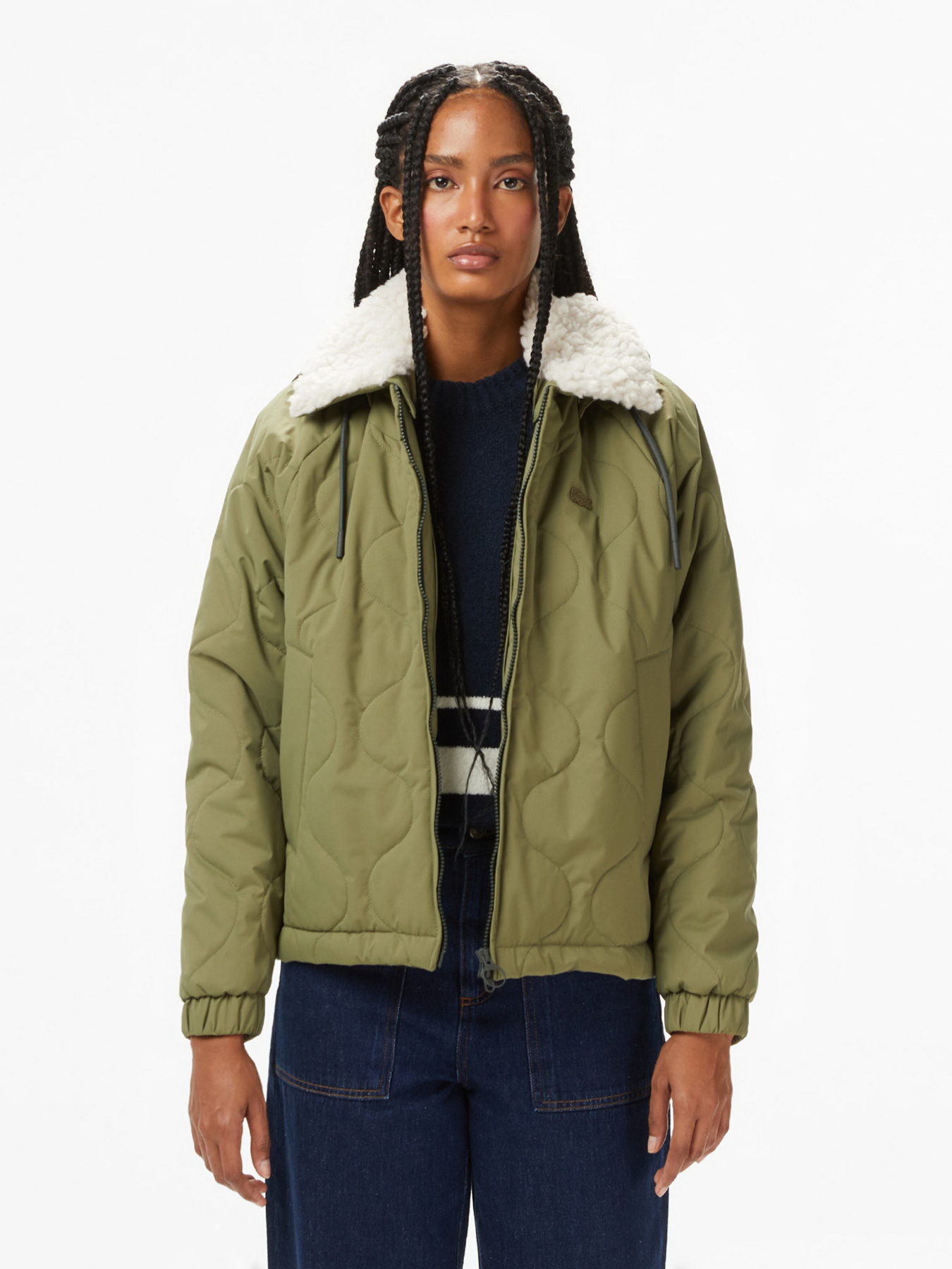 Куртки и дубленки Lacoste модель BF2624E9F Фото