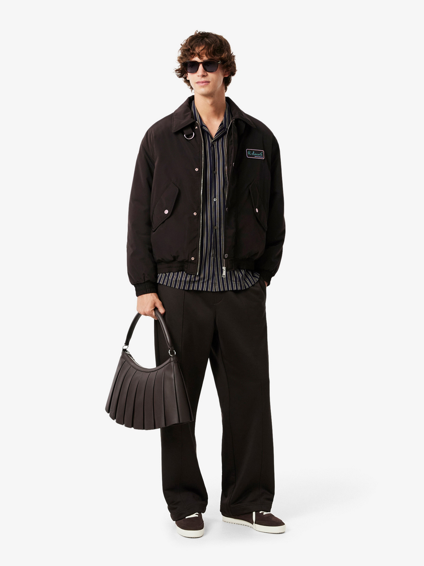 Куртки та дублянки Lacoste модель BH5167SKB Фото