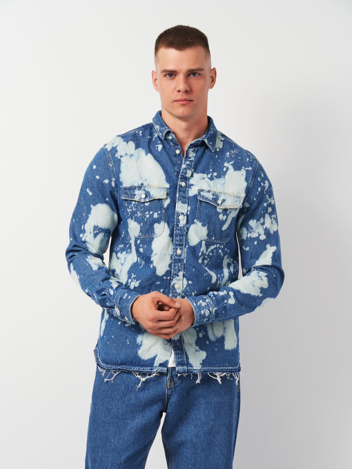 Сорочки H&M модель 2001140ral_Синий Фото