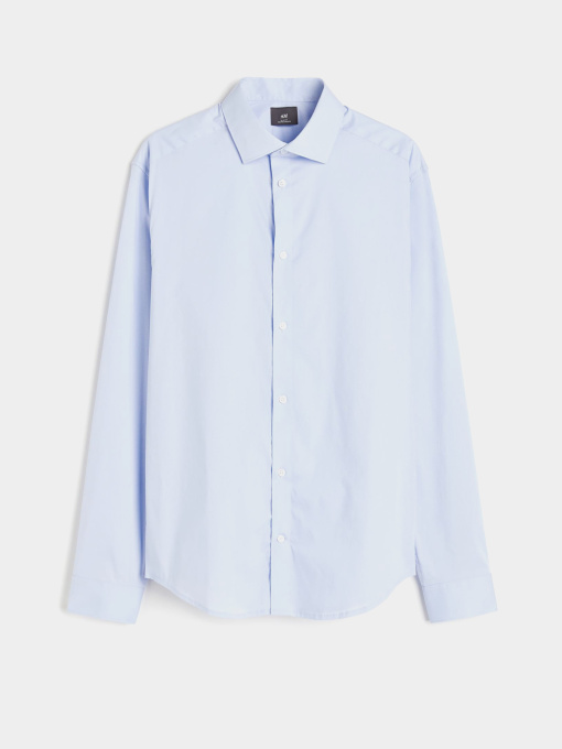 Сорочки H&M модель 8418087wer_Светло-голубой Фото