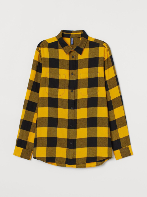 Сорочки H&M модель 7438401wer_Черно-желтый Фото