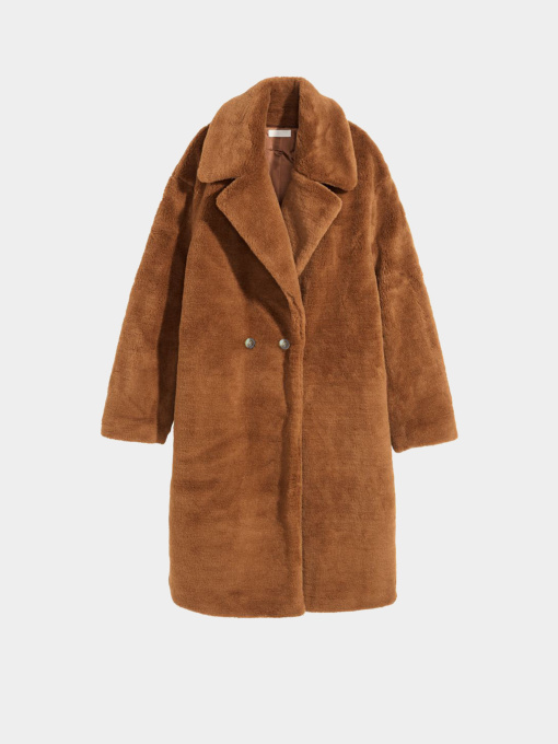 Шуби і дублянки H&M модель 5022056abr_Светло-коричневый Фото