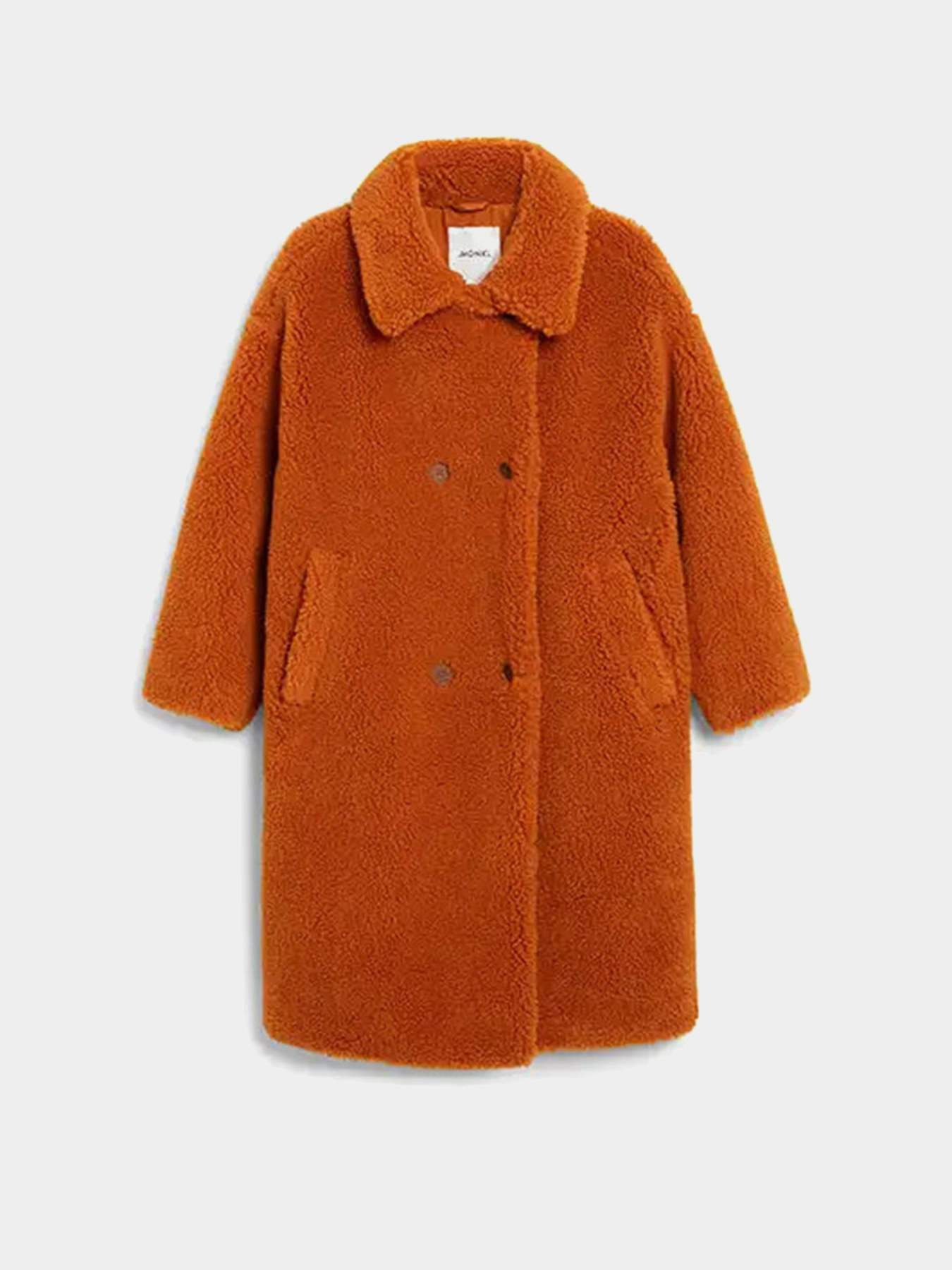 Шуби і дублянки Monki модель 10146934wer_Терракотовый Фото