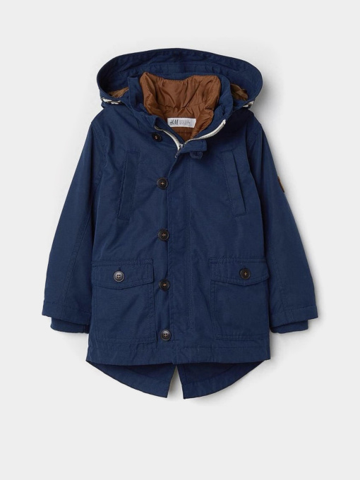 Куртки та дублянки H&M модель 6251930kwer_Темно-синий Фото