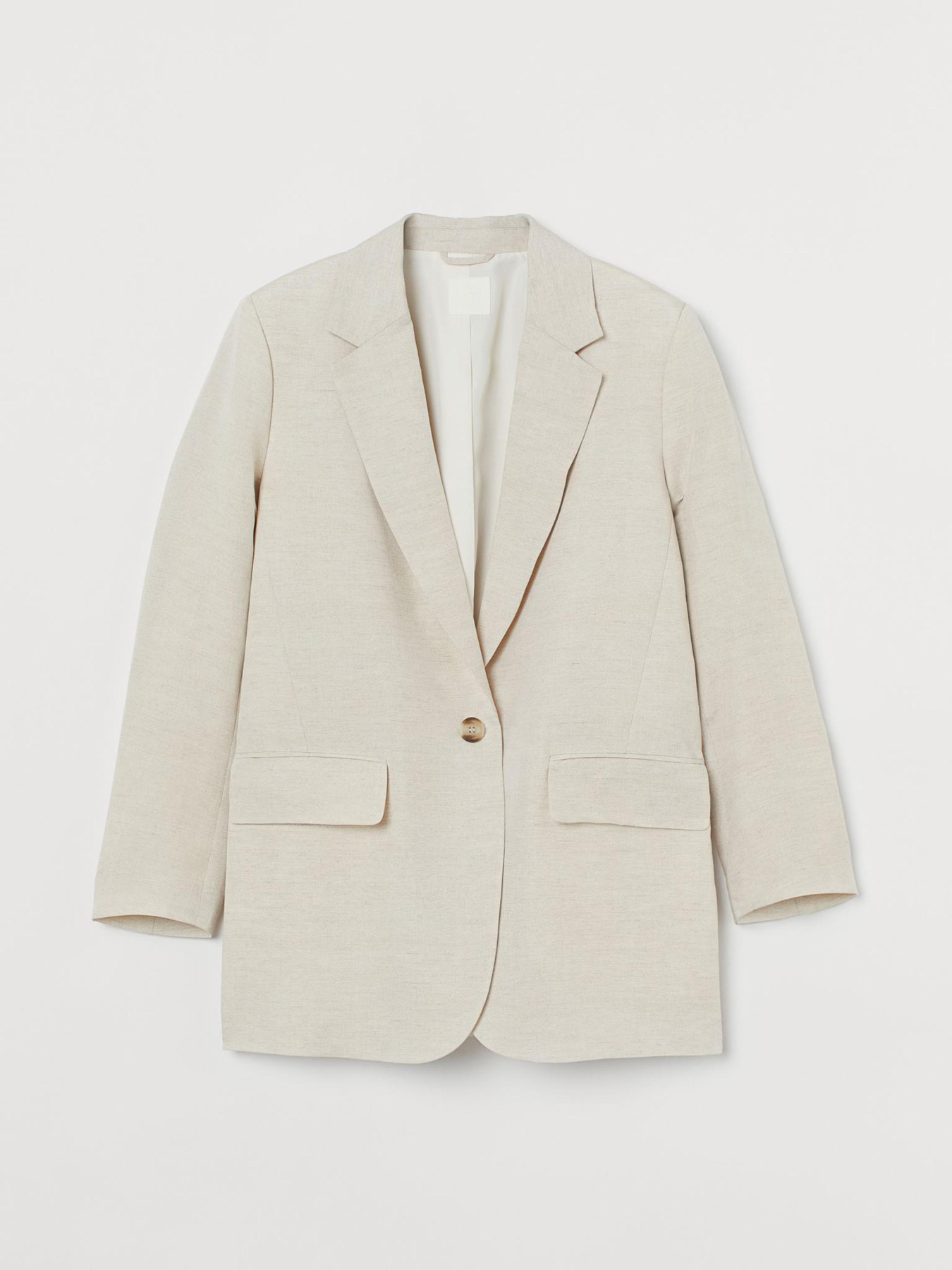 Пиджаки H&M модель 9640333wer_Светло-бежевый Фото