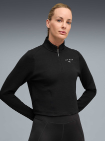 Худі та світшоти PUMA Cloudspun 1/4 Zip модель 527635 Фото
