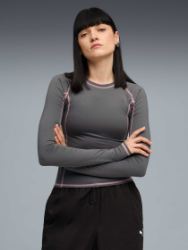 Худі та світшоти PUMA Yona Tight Longsleeve модель 632322 Фото