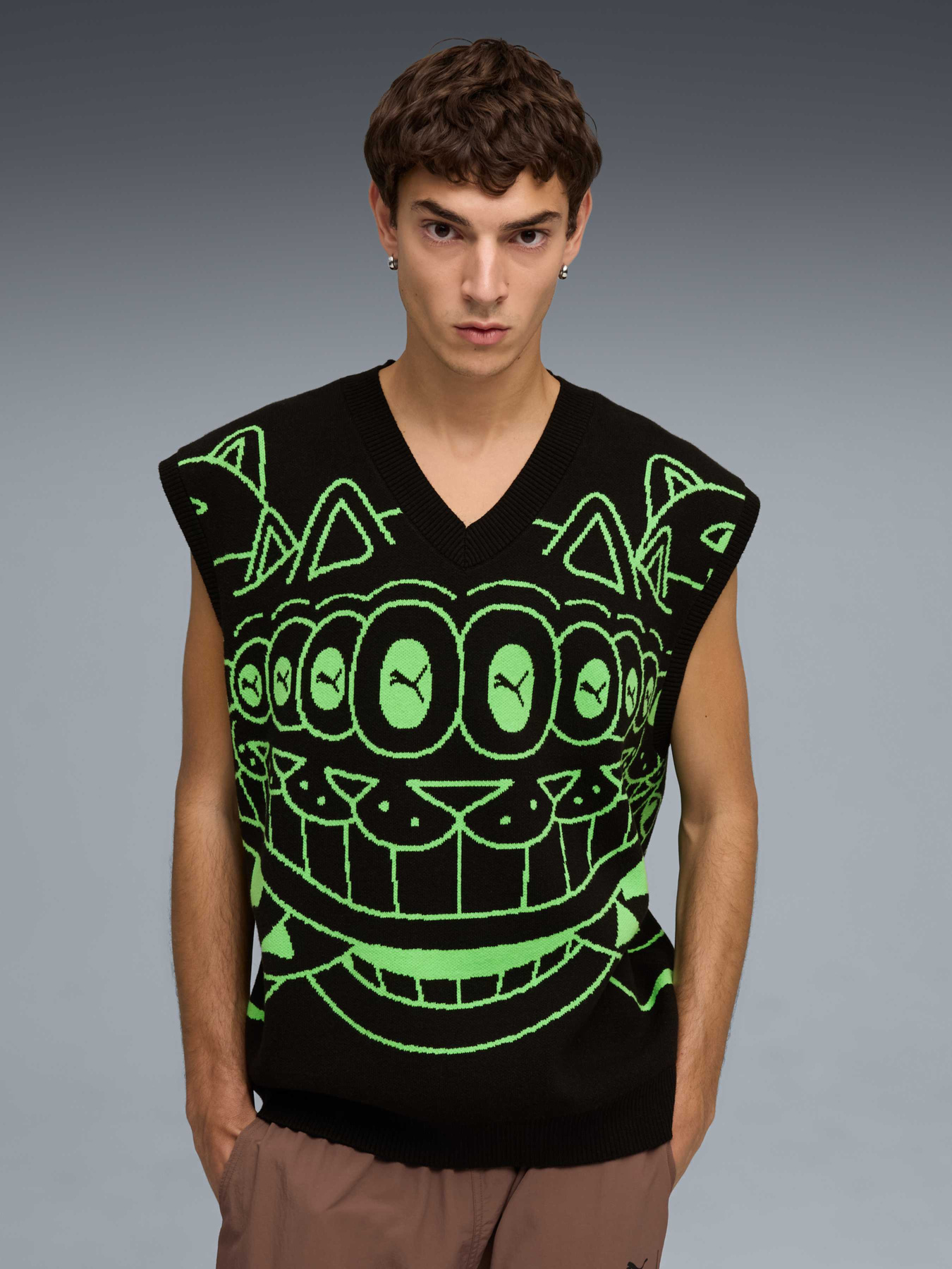 Свитры и кардиганы PUMA x Ripndip Knitted Vest модель 632415 Фото