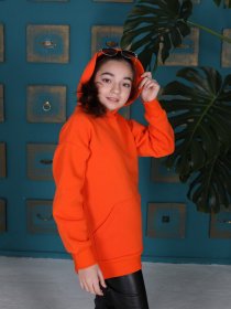 Худі та світшоти ISSA Plus модель CD-479_orange Фото
