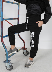 Брюки ISSA Plus модель CD-477_black Фото