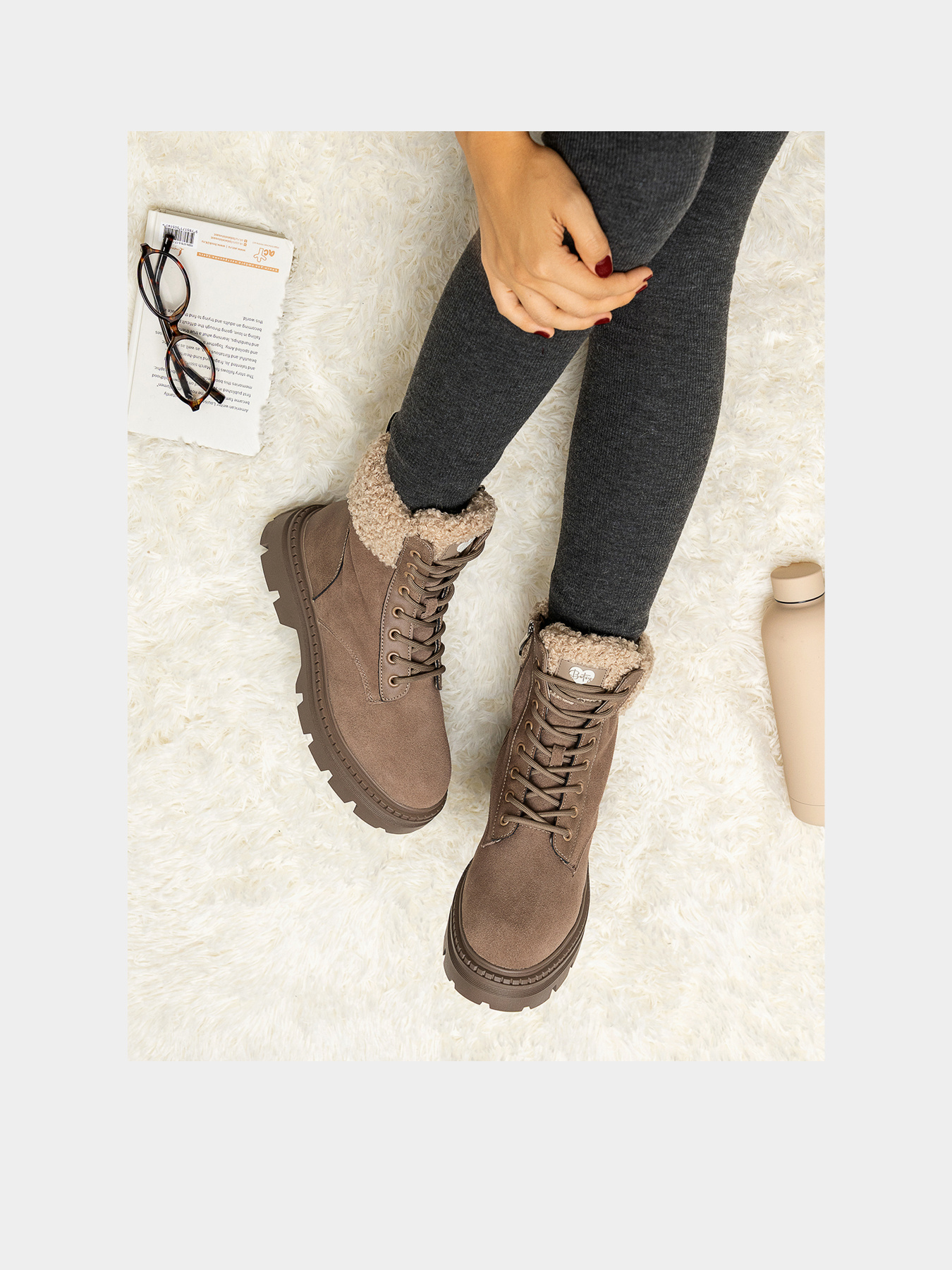 Ботинки и сапоги Betsy модель Ан-858183/15-02W-beige/8-ж-252 Ботинки и сапоги Betsy модель Ан-858183/15-02W-beige/8-ж-252 Фото