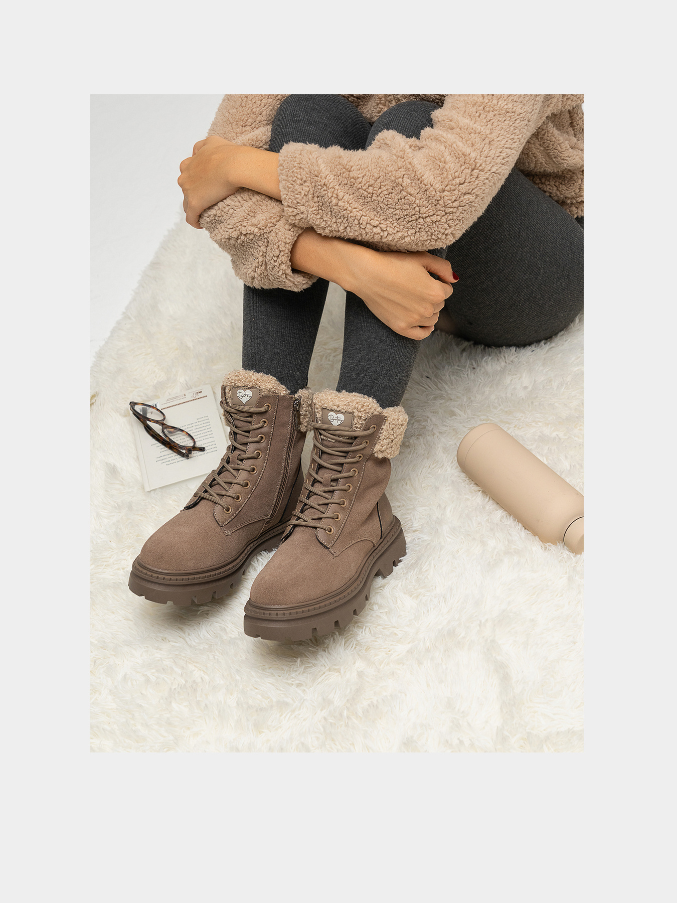 Ботинки и сапоги Betsy модель Ан-858183/15-02W-beige/8-ж-252 Ботинки и сапоги Betsy модель Ан-858183/15-02W-beige/8-ж-252 Фото