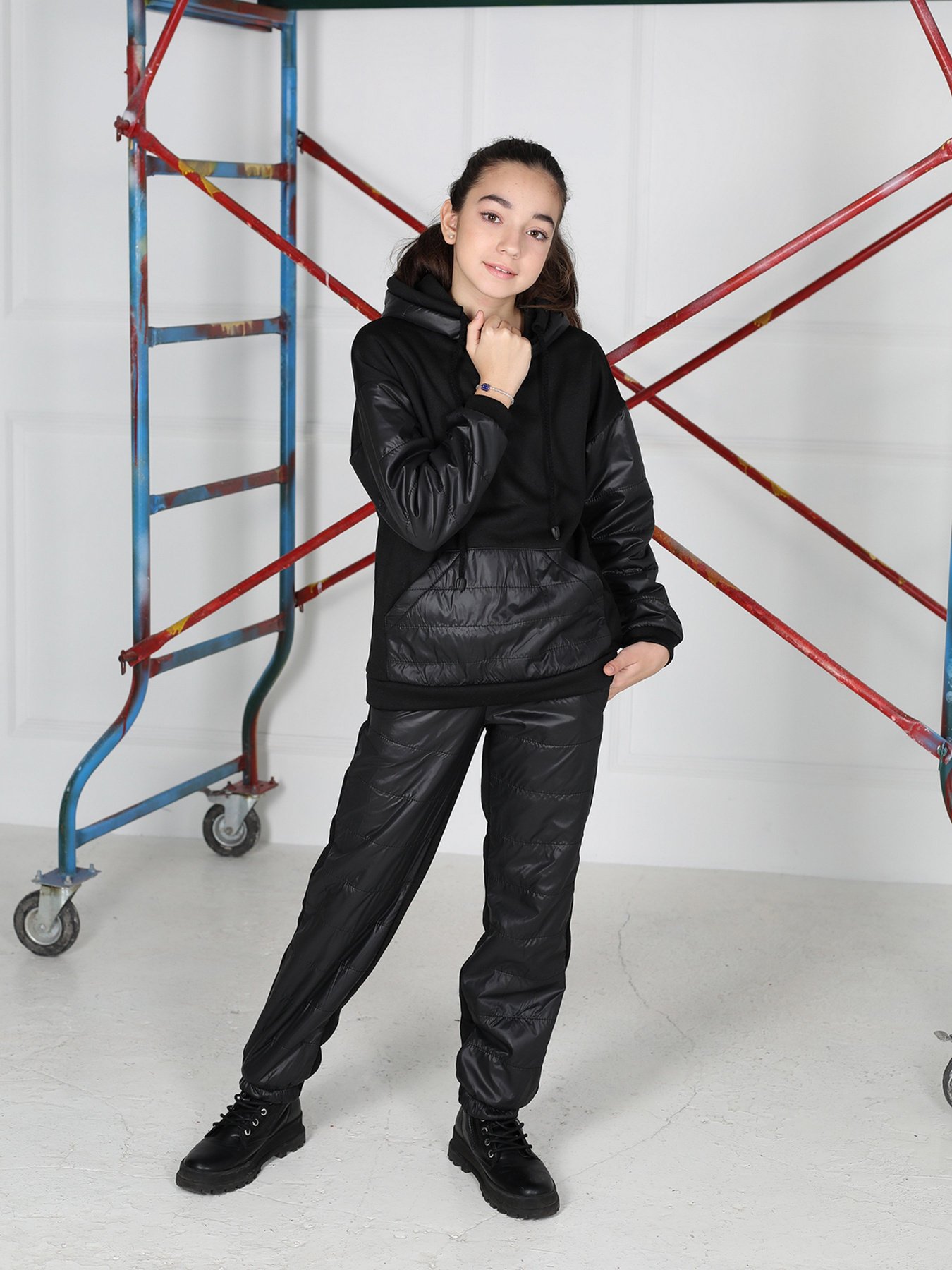 Костюмы ISSA Plus модель CD-473_black Фото
