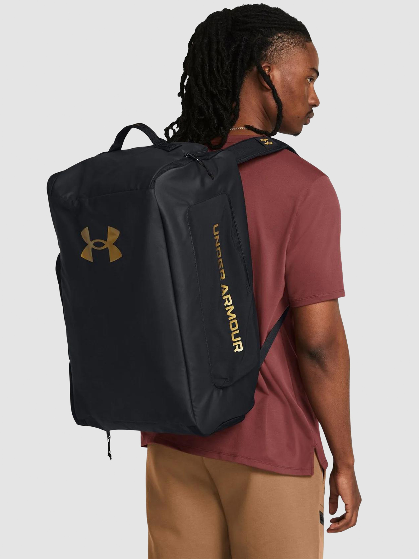 Сумки Under Armour Ua Contain Duo Md Bp Duffle 50L модель 1381919-001 Фото