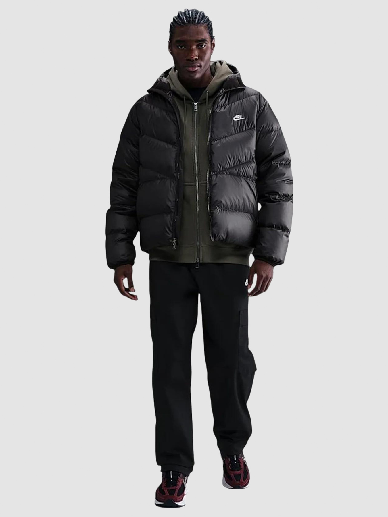 Куртки та дублянки NIKE M Windrunner Stmnt Dwn Jkt модель HQ7790-011 Куртки та дублянки NIKE M Windrunner Stmnt Dwn Jkt модель HQ7790-011 Фото