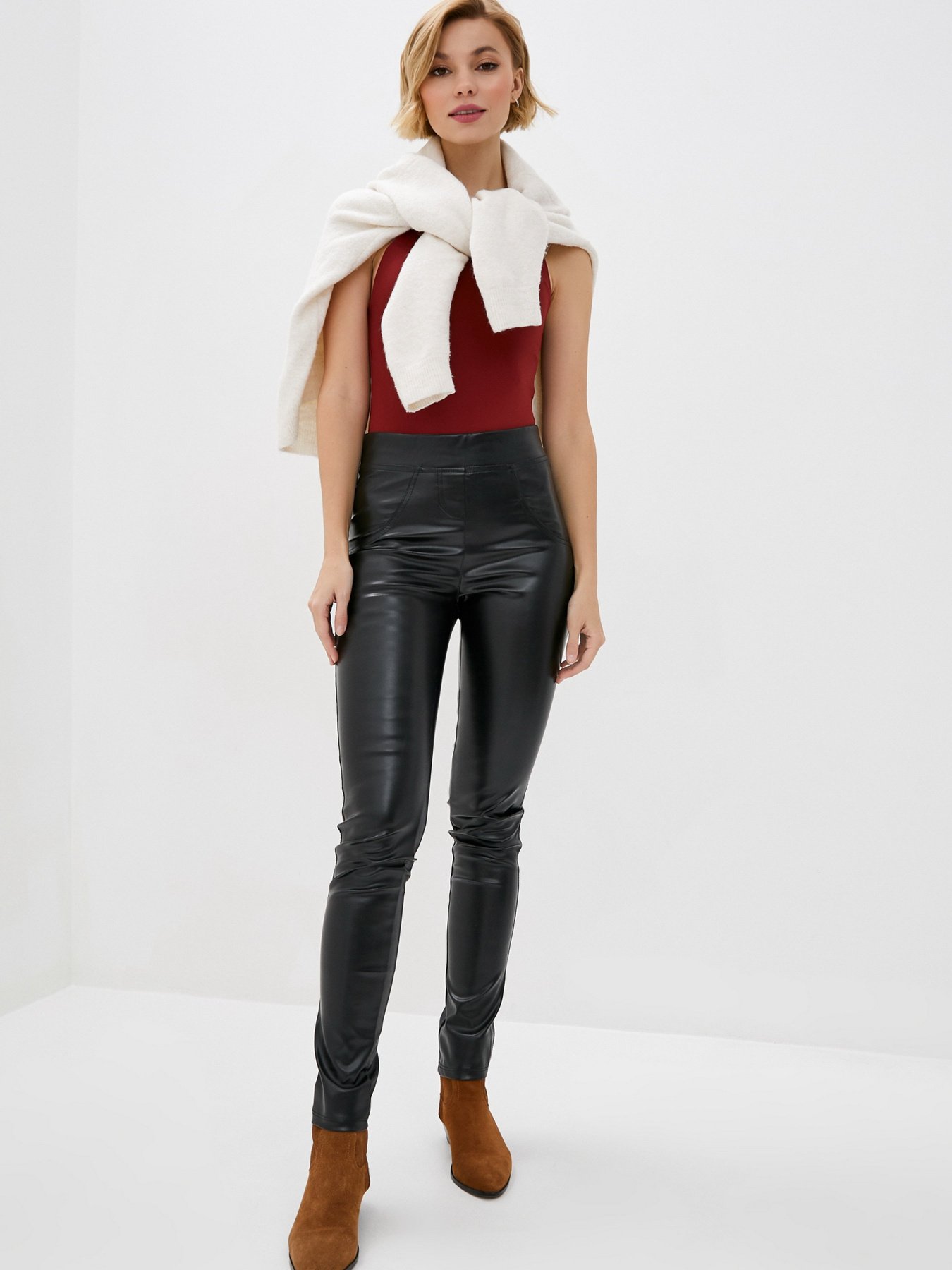 Штани ISSA Plus модель 12470_black Штани ISSA Plus модель 12470_black Фото