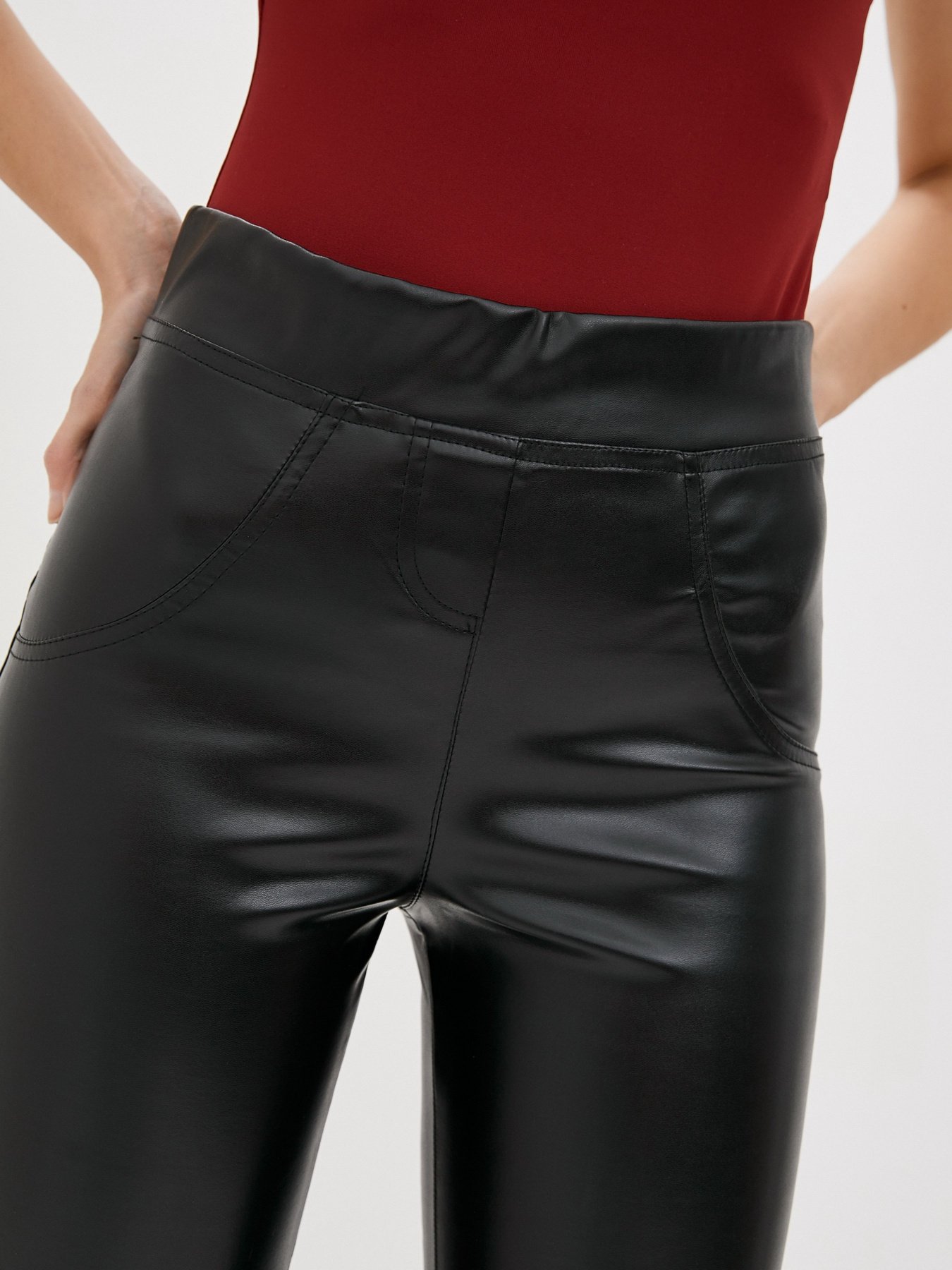 Штани ISSA Plus модель 12470_black Штани ISSA Plus модель 12470_black Фото