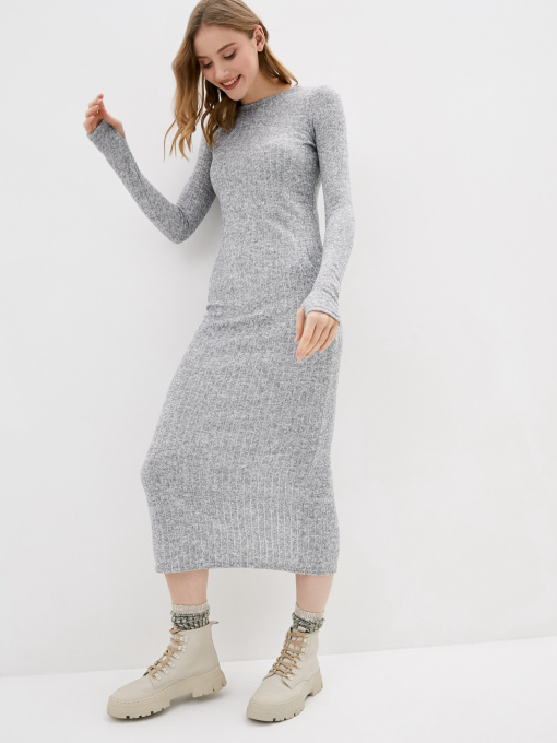 Платья ISSA Plus модель 11217_gray Фото
