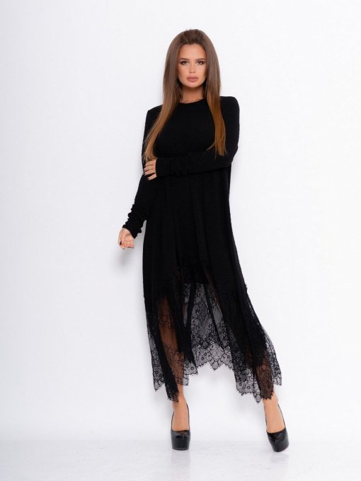 Сукні ISSA Plus модель 11070_black Фото