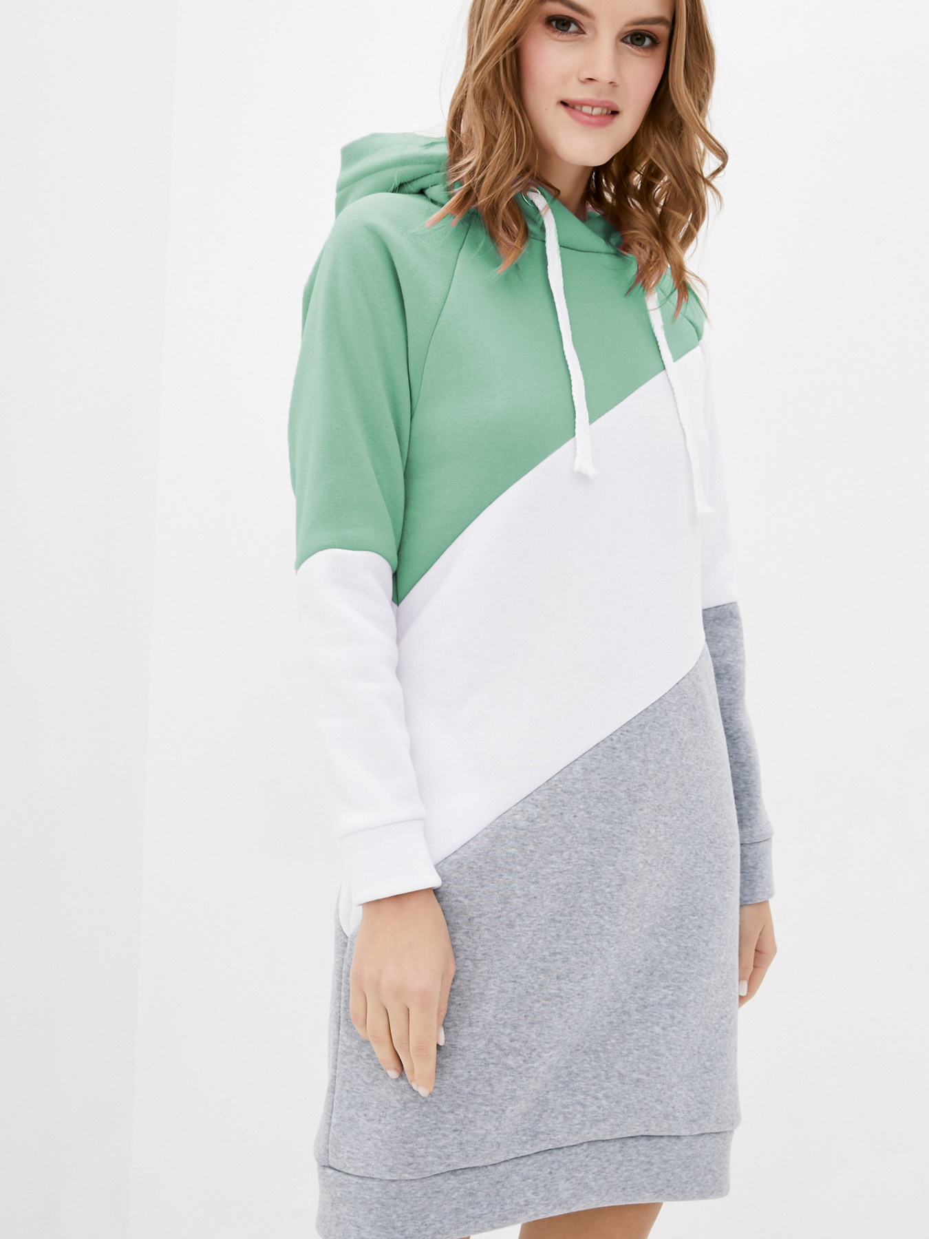 Платья ISSA Plus модель SA-60_graygreen Фото
