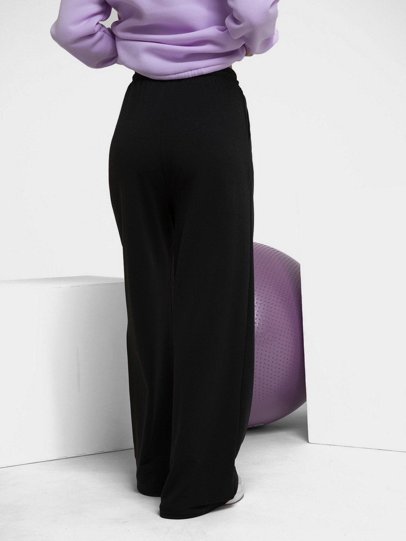 Брюки ISSA Plus модель 12235_black Брюки ISSA Plus модель 12235_black Фото