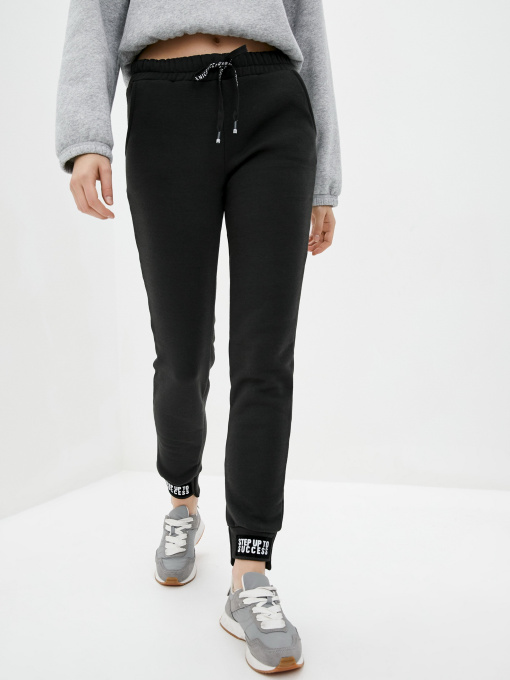 Штани ISSA Plus модель 12285_black Фото