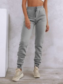 Штани ISSA Plus модель 12285_lightgray Фото