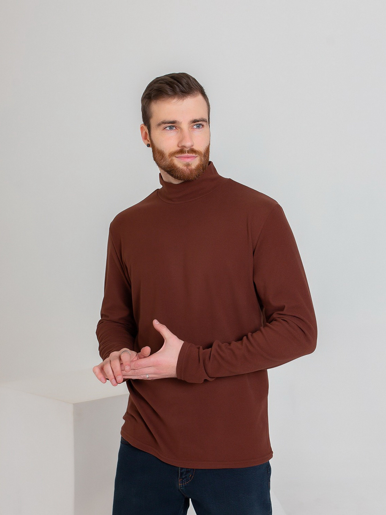 Светри та кардигани ISSA Plus модель GN-450_brown Фото
