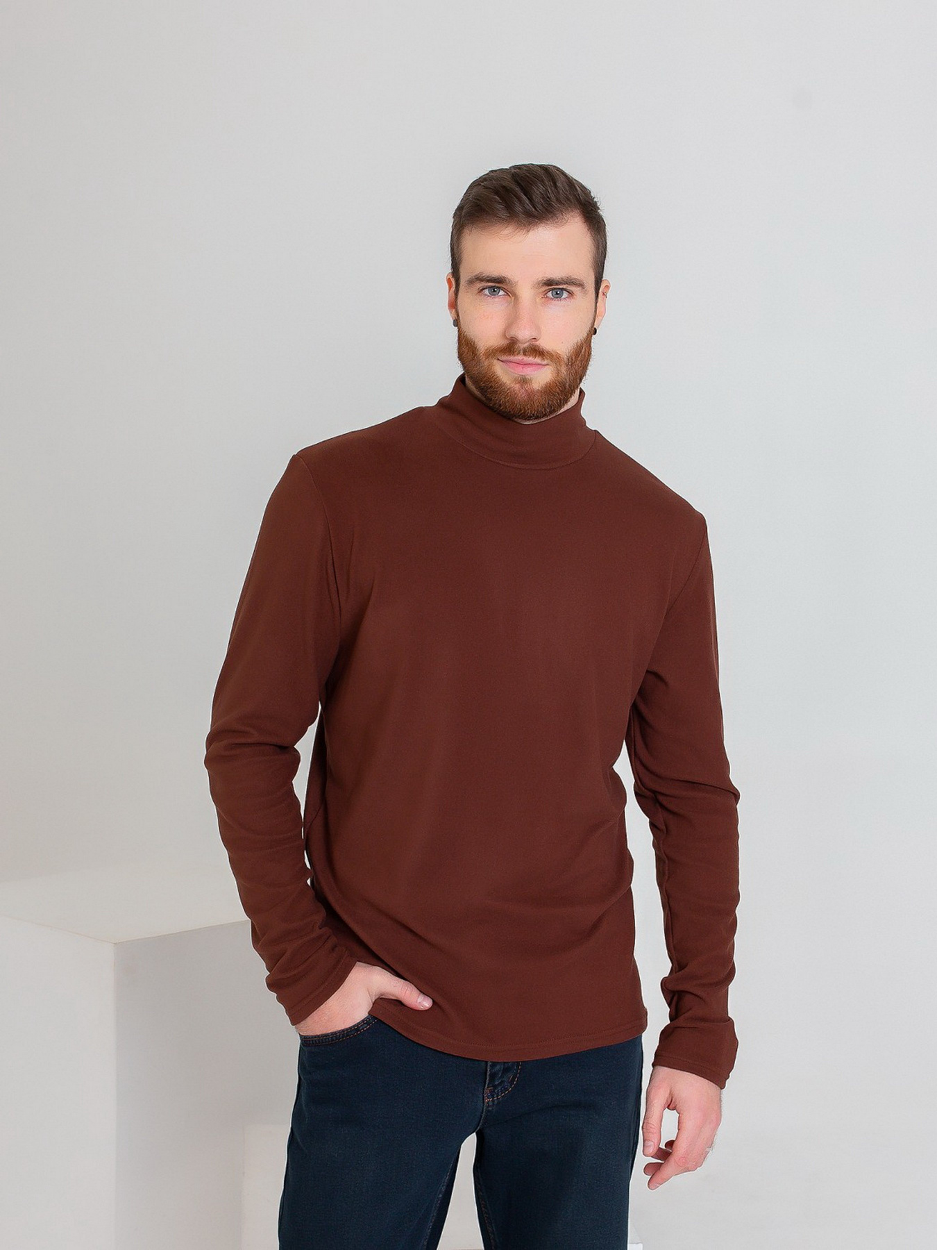 Светри та кардигани ISSA Plus модель GN-450_brown Фото