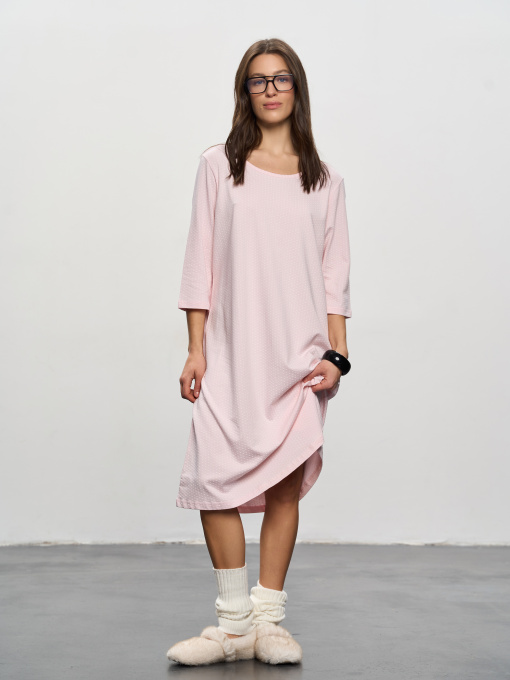 Одяг для дому та сну Роза модель 250912_pink Фото