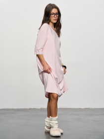 Одяг для дому та сну Роза модель 250912_pink Фото
